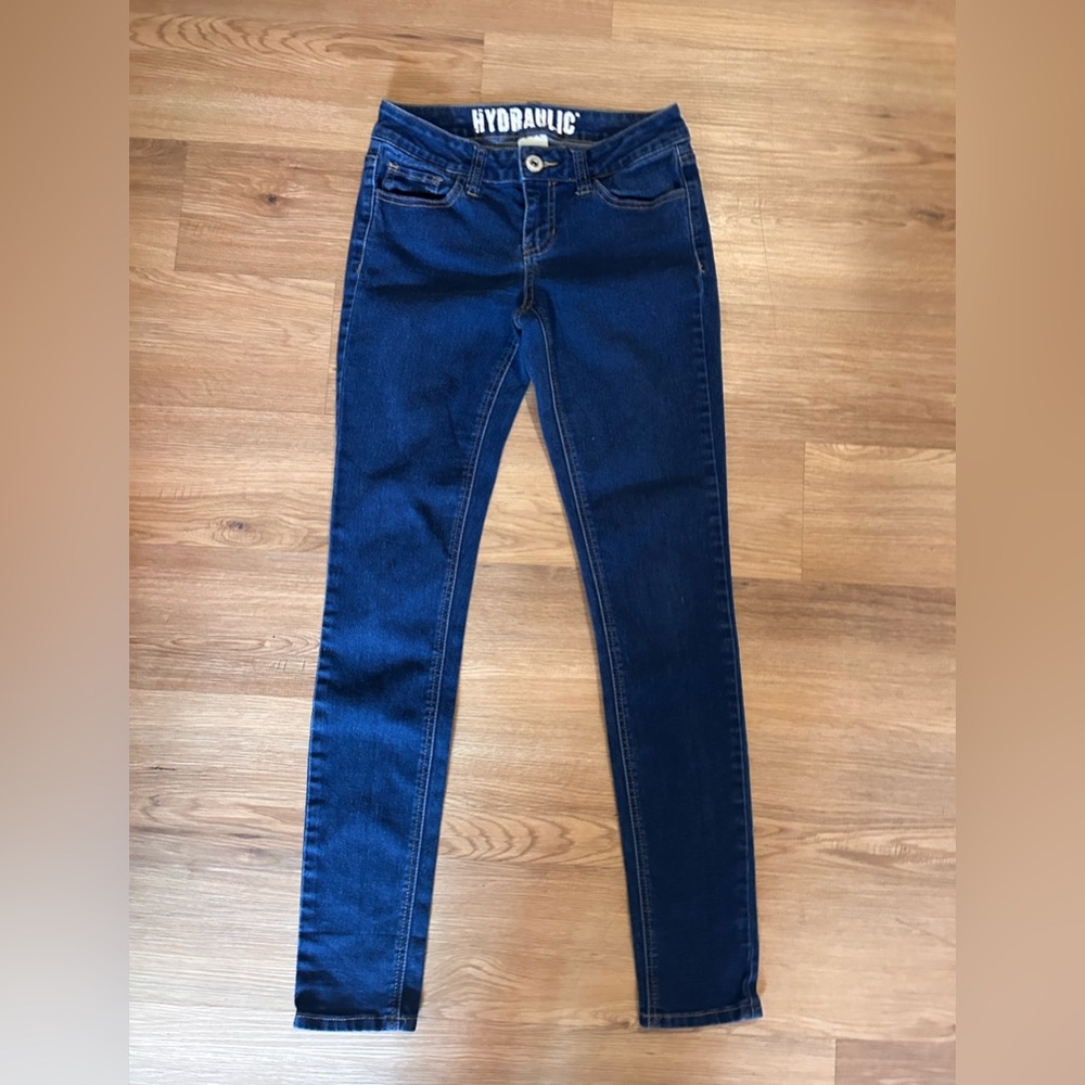Hydraulic Skinny Jeans Women’s 5/6 Deep Indigo Stretch Denim